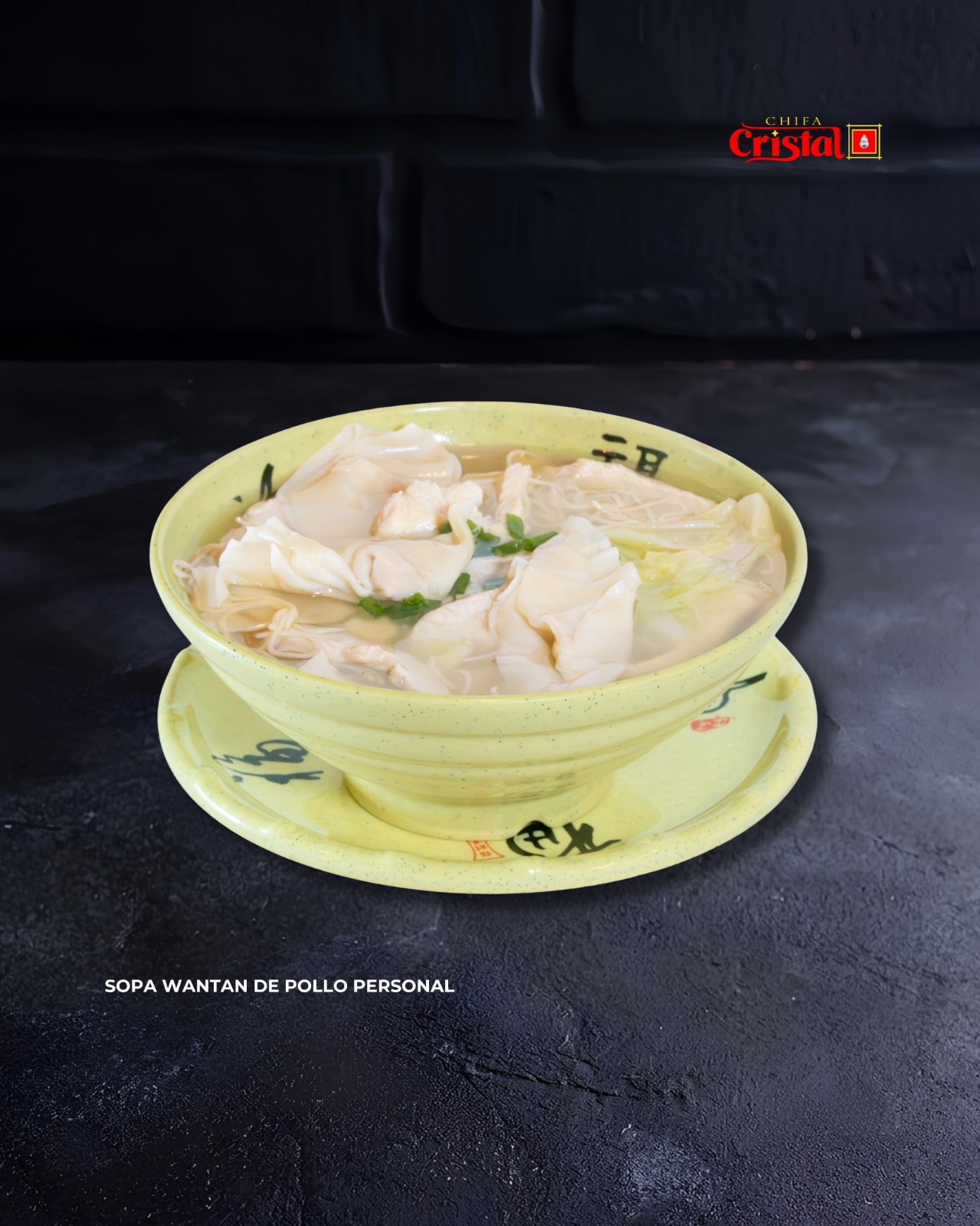 SOPA WANTAN DE POLLO